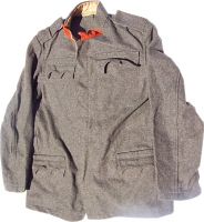 Bluse Feldgraue Jacke Muster 1915 - Originalbelassenes Fundstück